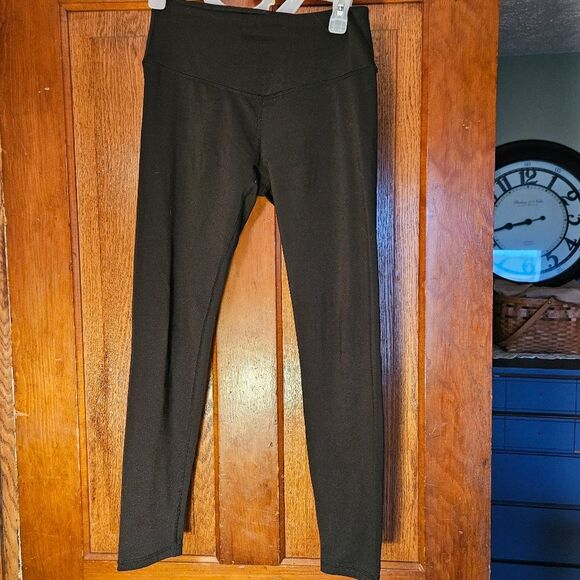 X-Gottex Black Athletic Leggings Size S | Pull-On Sports Performance Pants - Picture 2 of 6